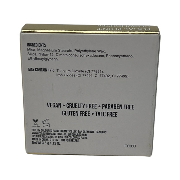 Coloured Raine Focal Point Glowlighter in YOUR TREAT - Picture 9 of 11